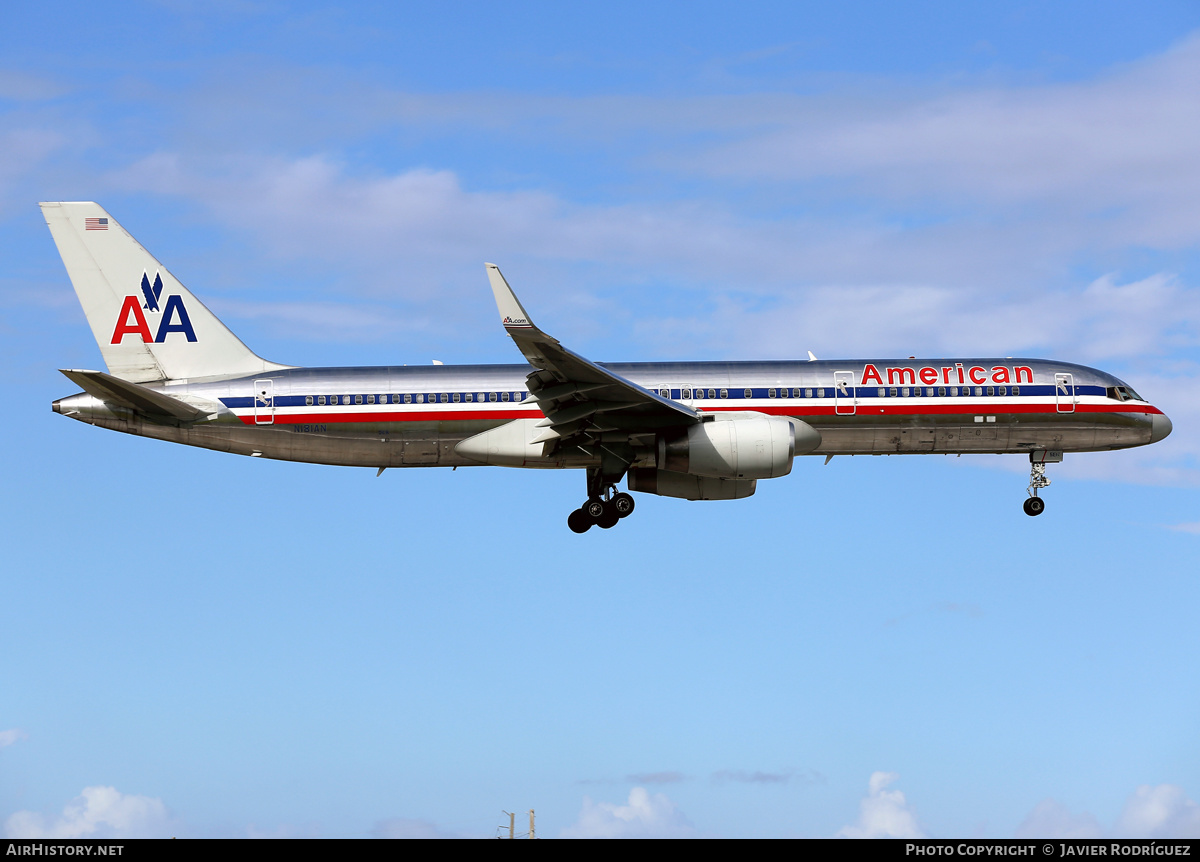 Aircraft Photo of N181AN | Boeing 757-223 | American Airlines | AirHistory.net #636149