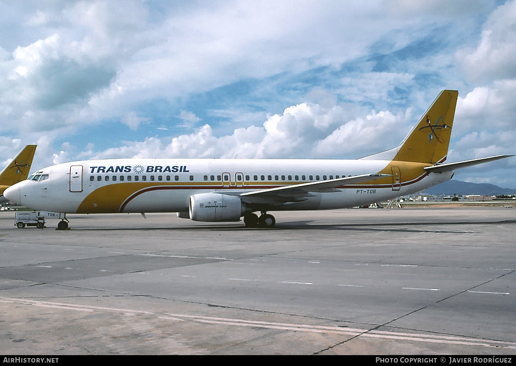 Aircraft Photo of PT-TDB | Boeing 737-4Y0 | TransBrasil | AirHistory.net #636150