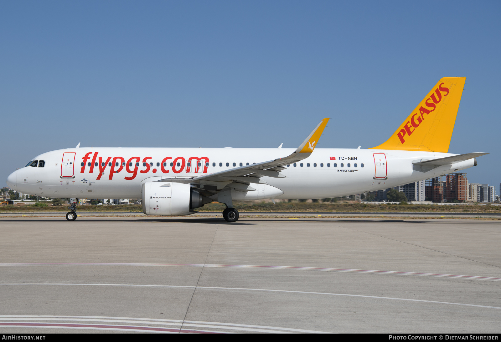 Aircraft Photo of TC-NBH | Airbus A320-251N | Pegasus Airlines | AirHistory.net #636153