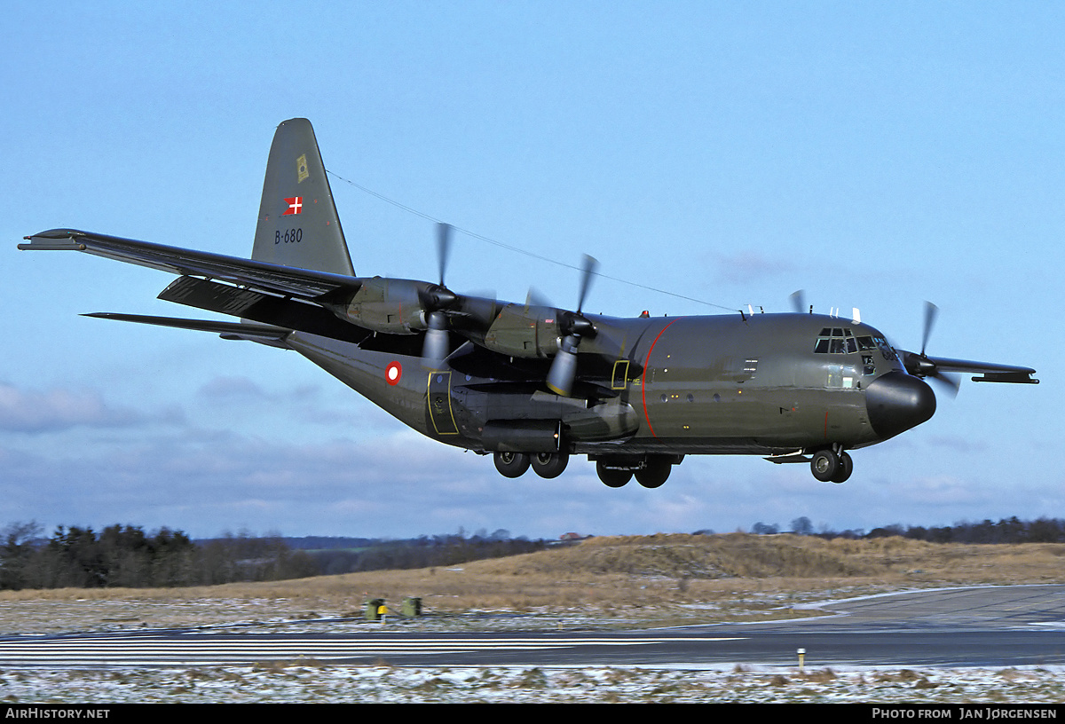Aircraft Photo of B-680 | Lockheed C-130H Hercules | Denmark - Air Force | AirHistory.net #636155