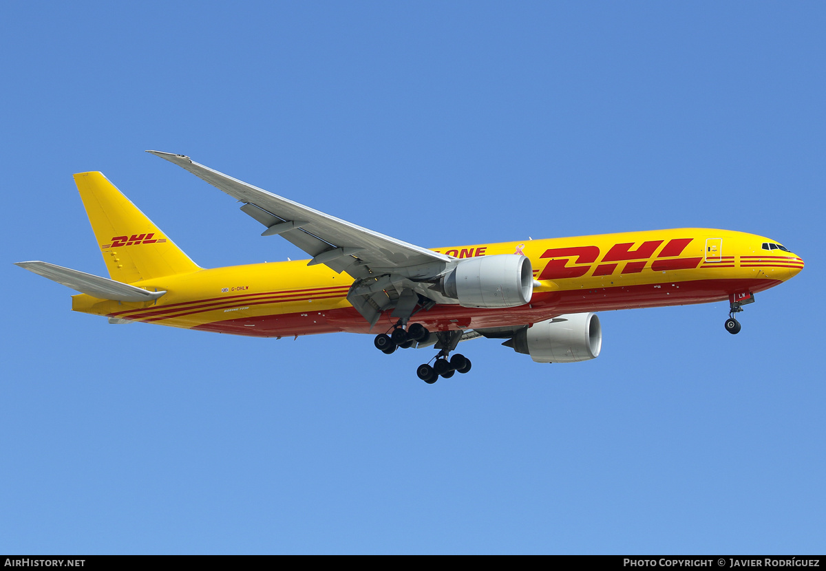 Aircraft Photo of G-DHLW | Boeing 777-F6N | DHL International | AirHistory.net #636165
