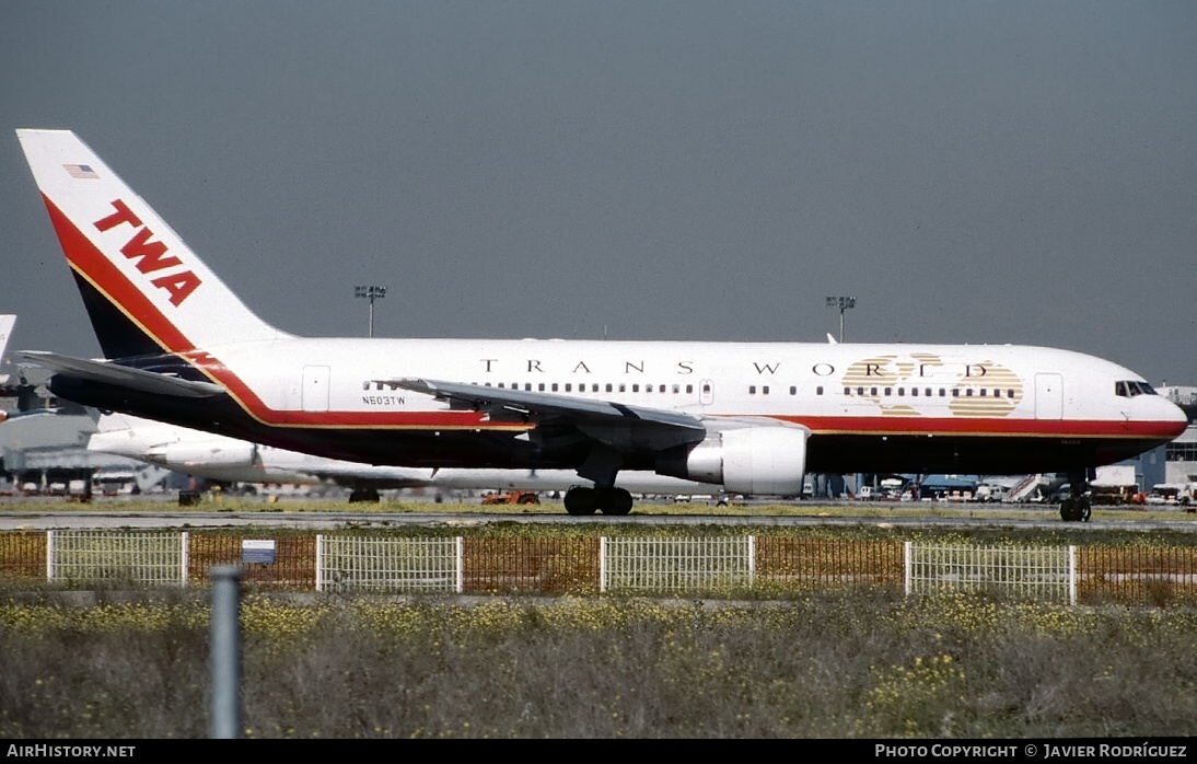 Aircraft Photo of N603TW | Boeing 767-231(ER) | Trans World Airlines - TWA | AirHistory.net #636206