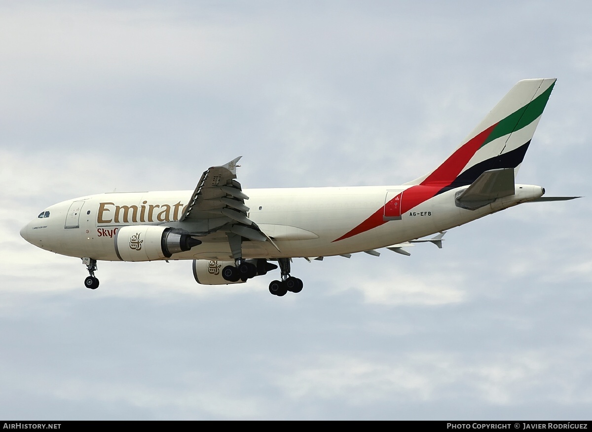 Aircraft Photo of A6-EFB | Airbus A310-308/F | Emirates SkyCargo | AirHistory.net #636214