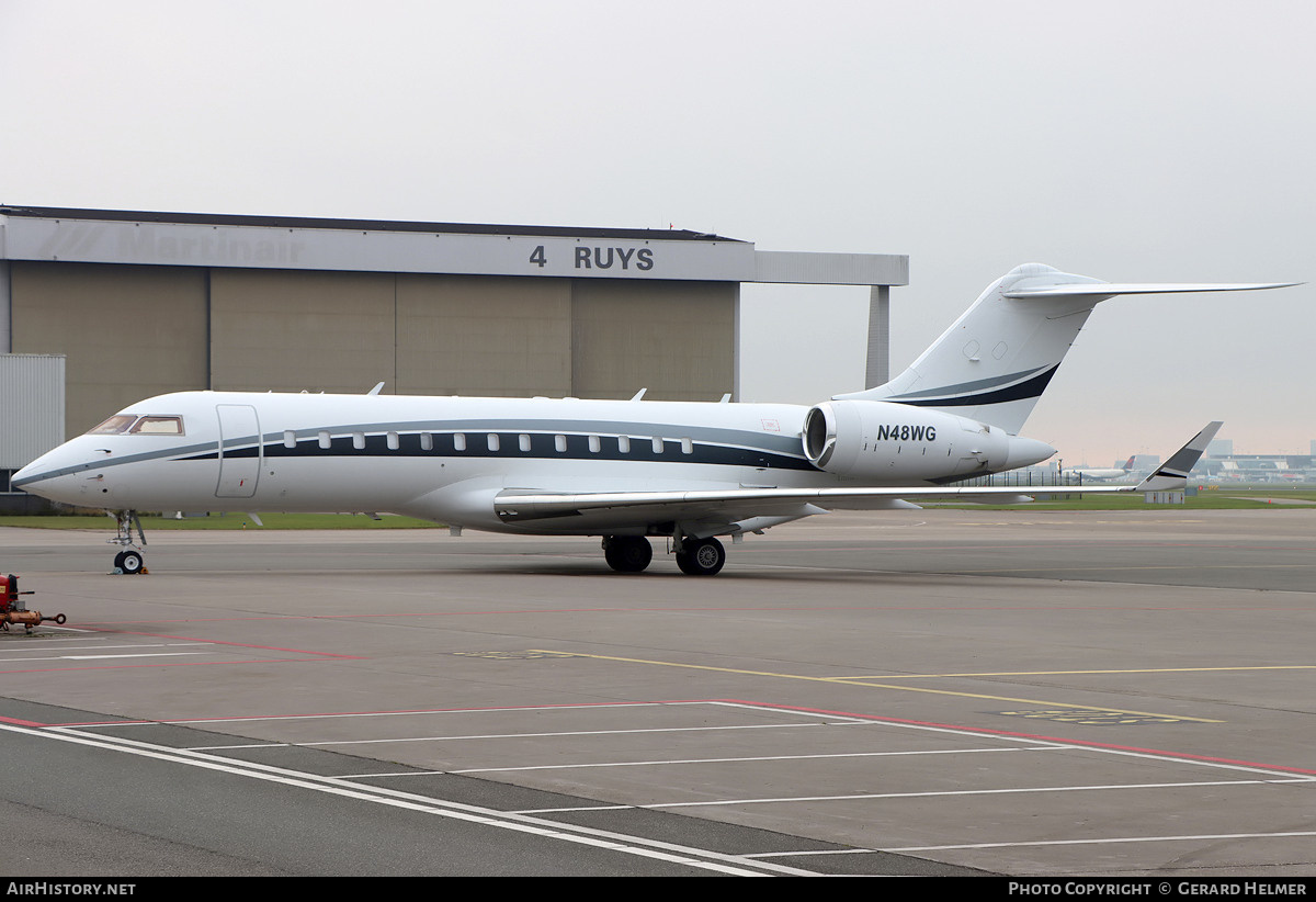 Aircraft Photo of N48WG | Bombardier Global Express (BD-700-1A10) | AirHistory.net #636218