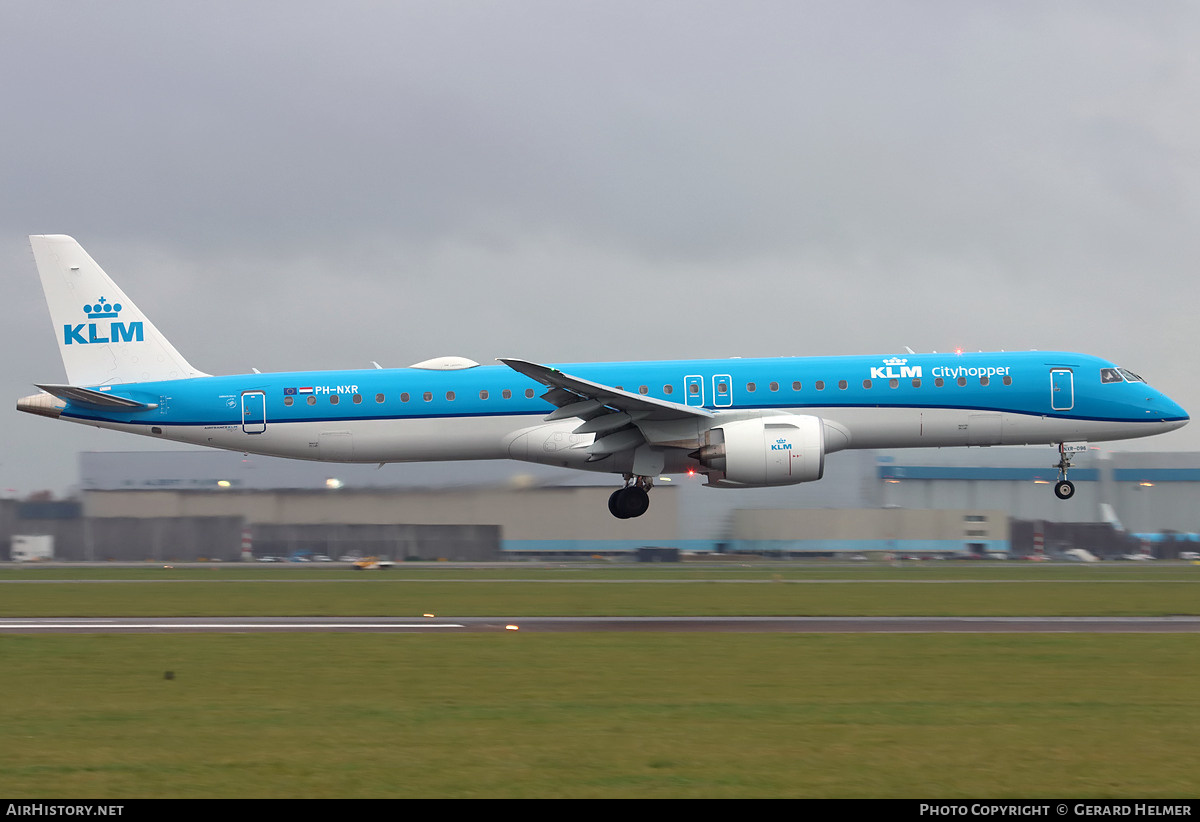 Aircraft Photo of PH-NXR | Embraer 195-E2 (ERJ-190-400) | KLM Cityhopper | AirHistory.net #636219