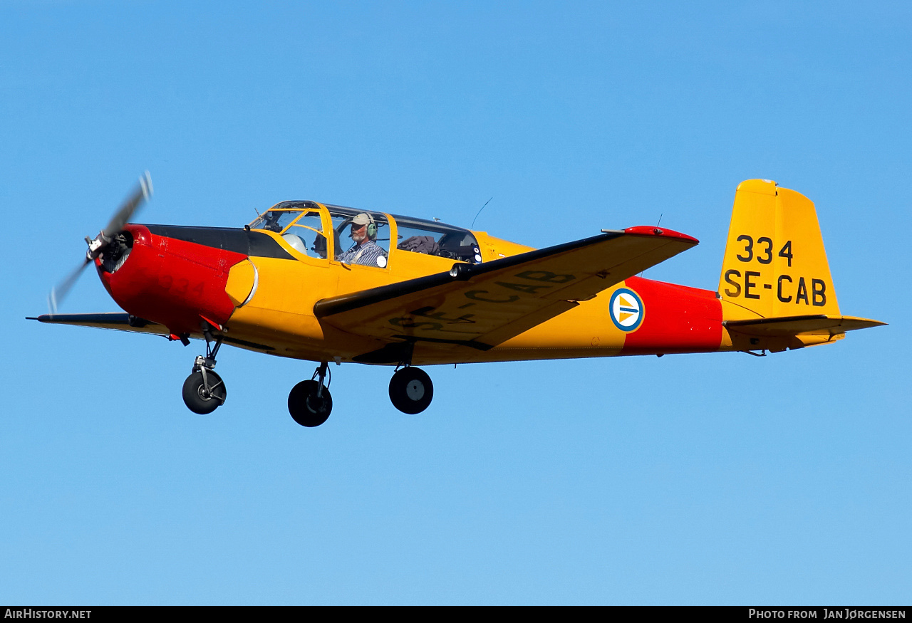 Aircraft Photo of SE-CAB | Saab 91B-2 Safir | Norway - Air Force | AirHistory.net #636233