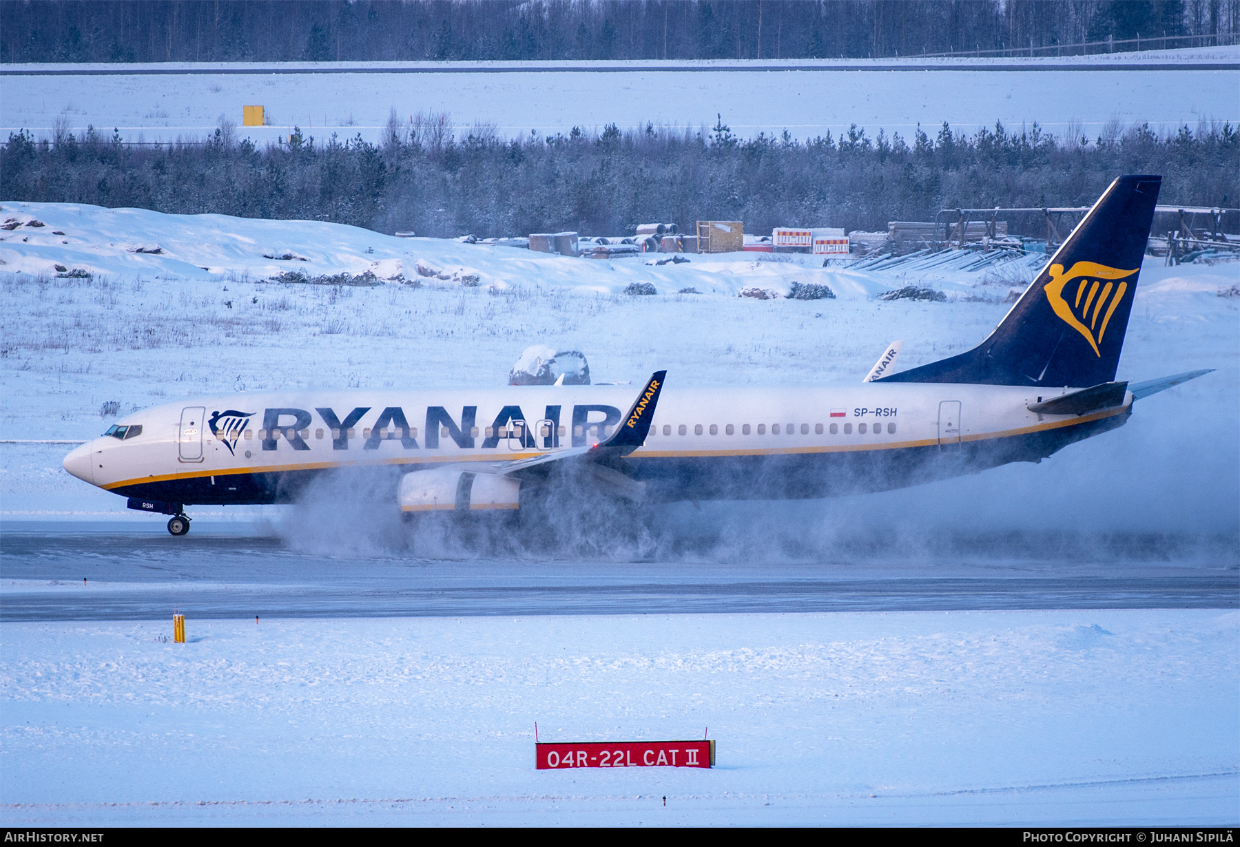 Aircraft Photo of SP-RSH | Boeing 737-8AS | Ryanair | AirHistory.net #636237