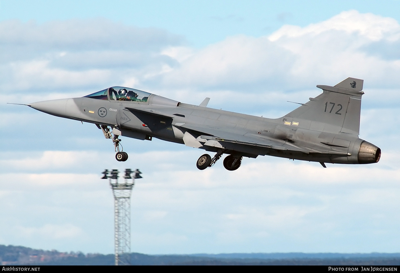 Aircraft Photo of 39172 | Saab JAS 39A Gripen | Sweden - Air Force | AirHistory.net #636242