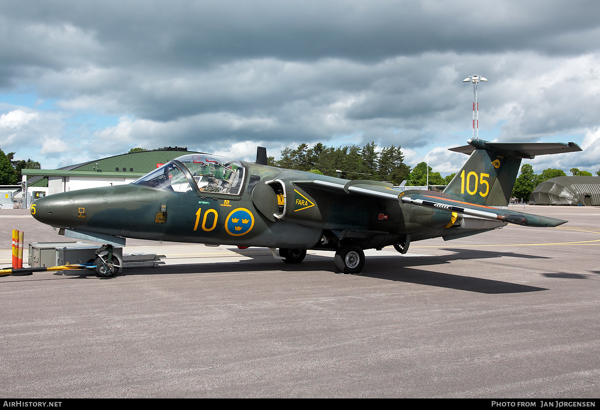 Aircraft Photo of 60105 | Saab Sk 60B | Sweden - Air Force | AirHistory.net #636244