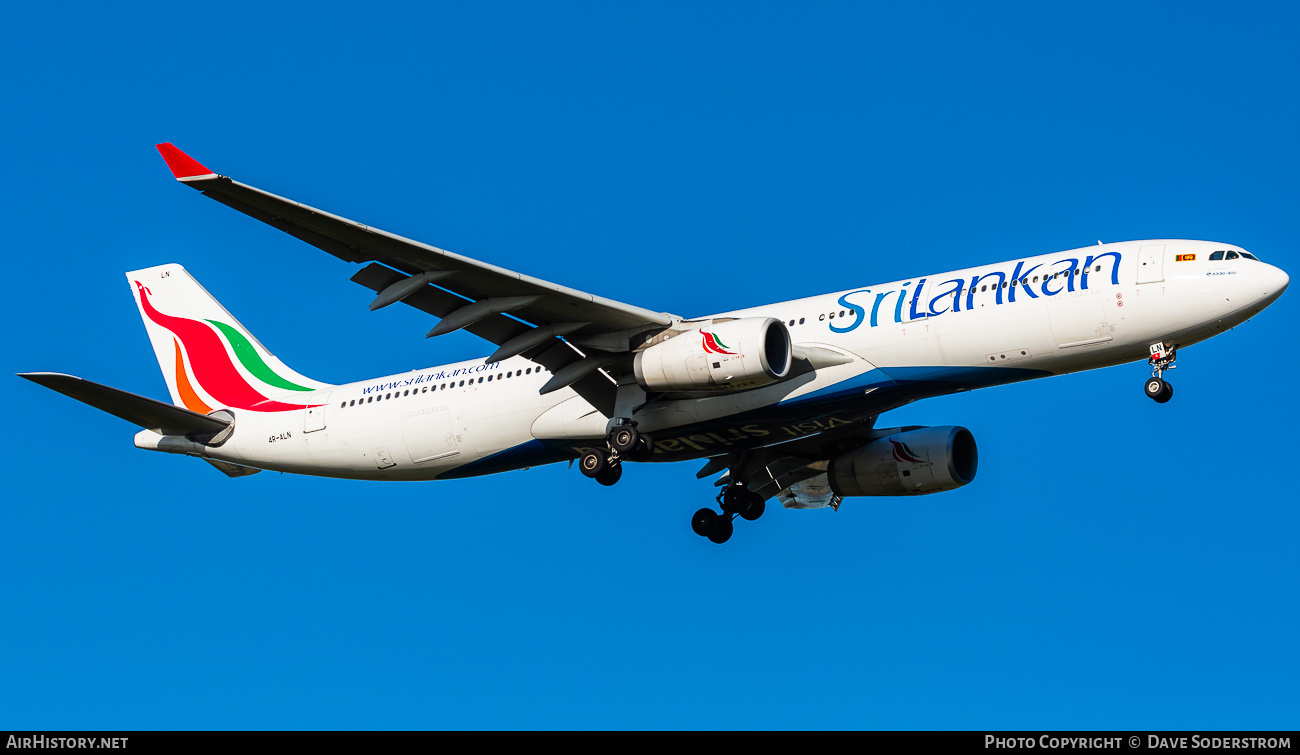 Aircraft Photo of 4R-ALN | Airbus A330-343E | SriLankan Airlines | AirHistory.net #636258