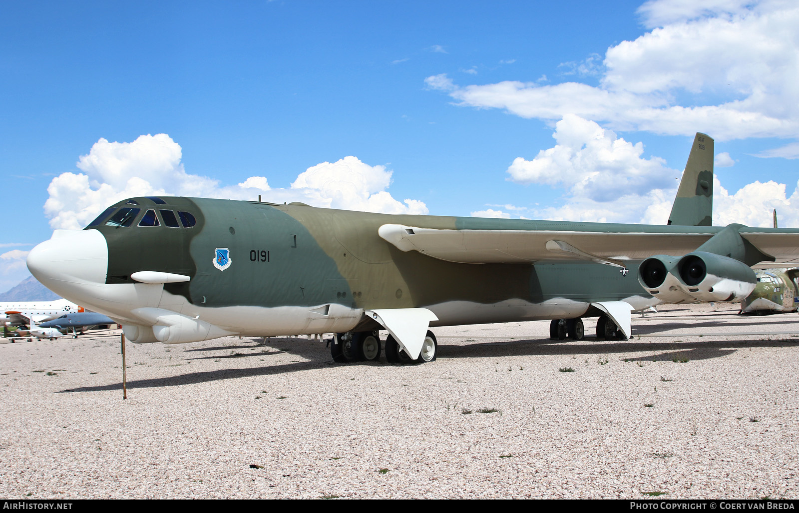 Aircraft Photo of 58-0191 / 80191 | Boeing B-52G Stratofortress | USA - Air Force | AirHistory.net #636274