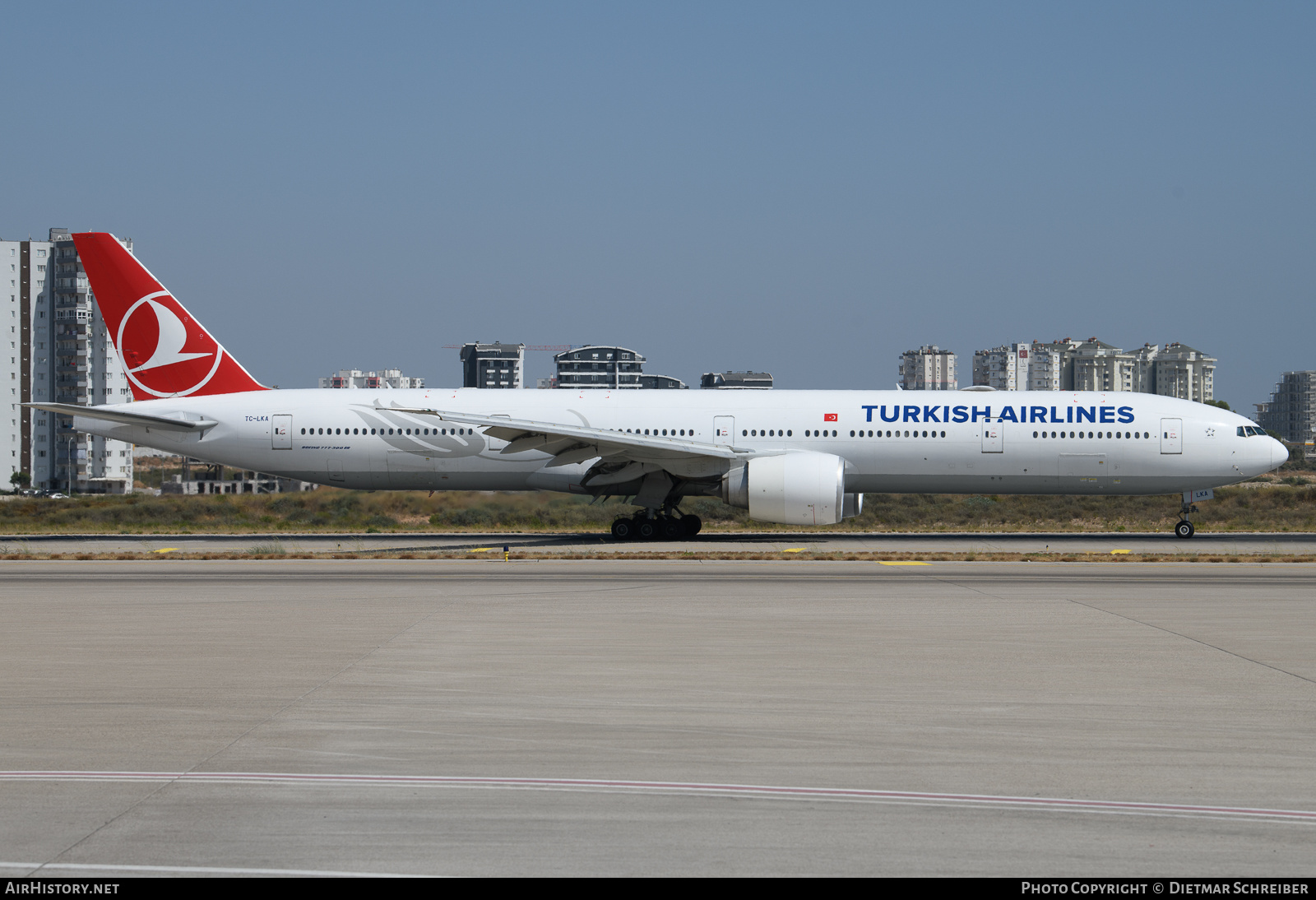 Aircraft Photo of TC-LKA | Boeing 777-36N/ER | Turkish Airlines | AirHistory.net #636276