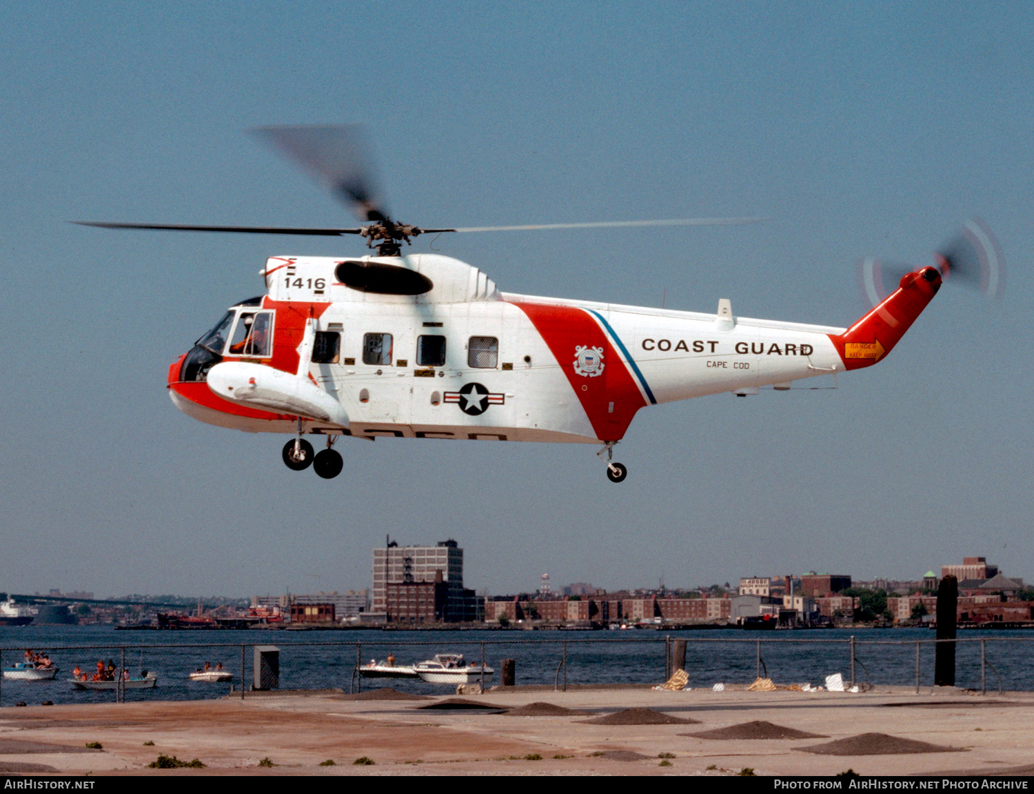 Aircraft Photo of 1416 | Sikorsky HH-52A Seaguard (S-62A) | USA - Coast Guard | AirHistory.net #636282