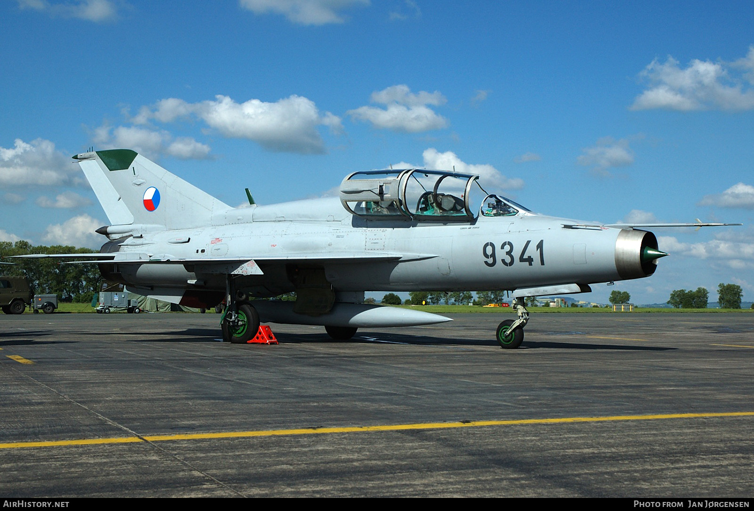 Aircraft Photo of 9341 | Mikoyan-Gurevich MiG-21UM | Czechia - Air Force | AirHistory.net #636289