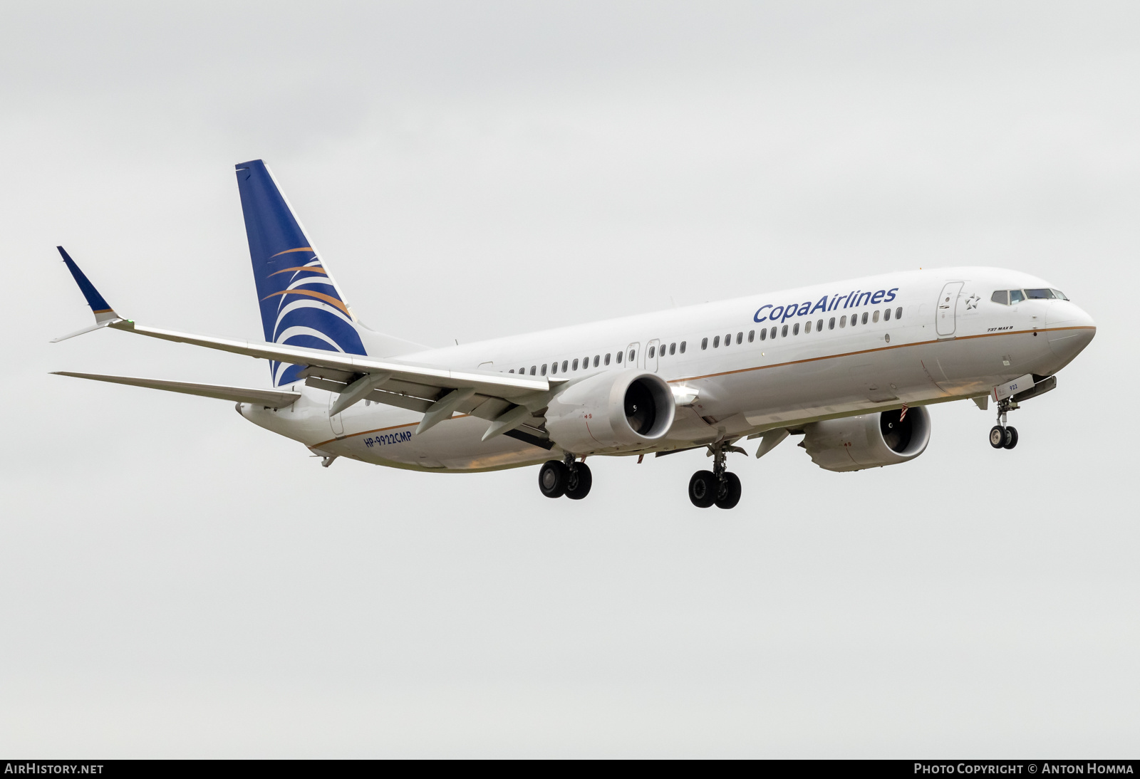 Aircraft Photo of HP-9922CMP | Boeing 737-9 Max 9 | Copa Airlines | AirHistory.net #636296