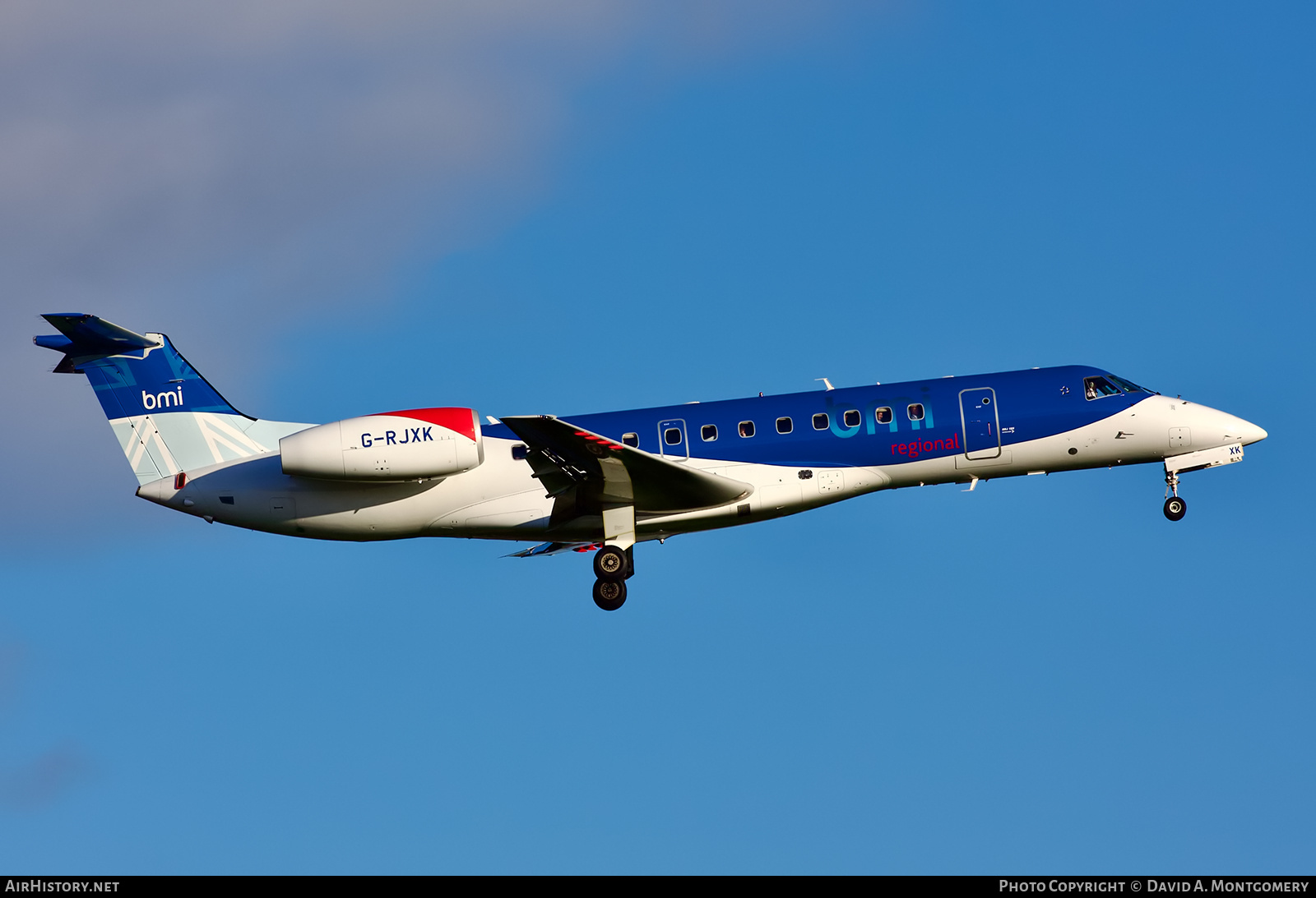 Aircraft Photo of G-RJXK | Embraer ERJ-135LR (EMB-135LR) | BMI Regional | AirHistory.net #636302