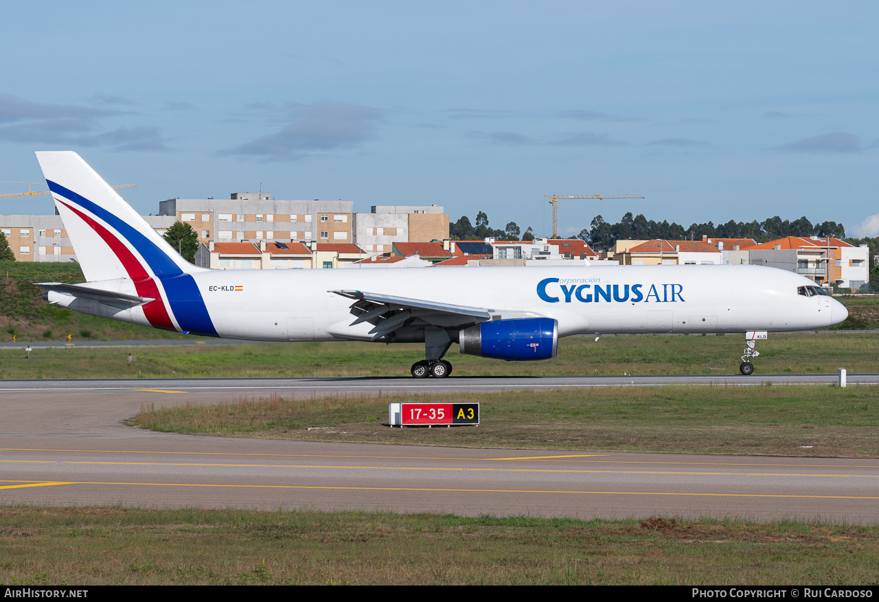 Aircraft Photo of EC-KLD | Boeing 757-236(PCF) | Cygnus Air | AirHistory.net #636304