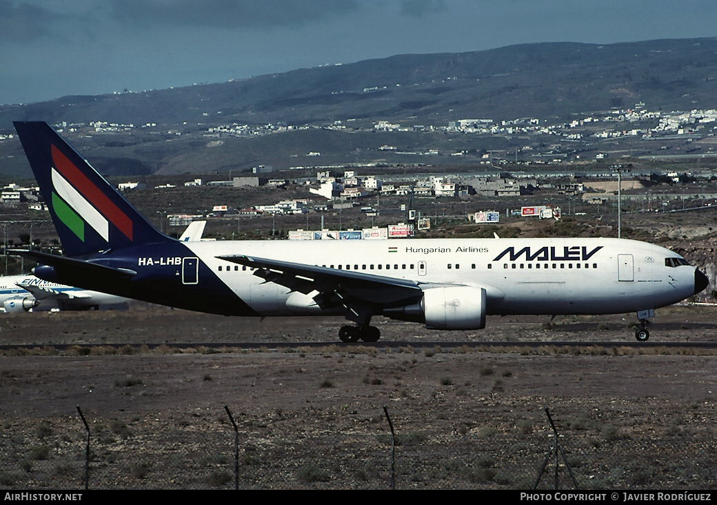 Aircraft Photo of HA-LHB | Boeing 767-27G/ER | Malév - Hungarian Airlines | AirHistory.net #636312