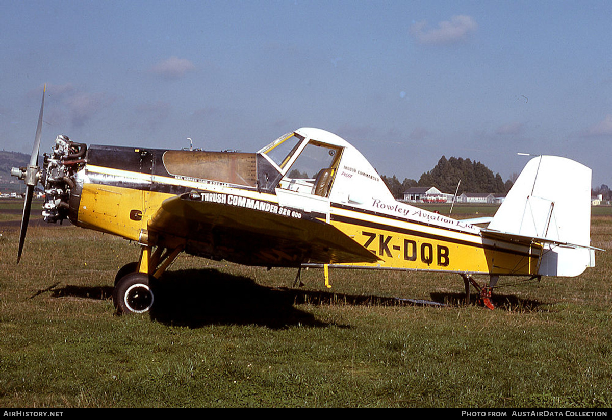 Aircraft Photo of ZK-DQB | North American Rockwell S2R Thrush Commander | Rowley Aviation | AirHistory.net #636317