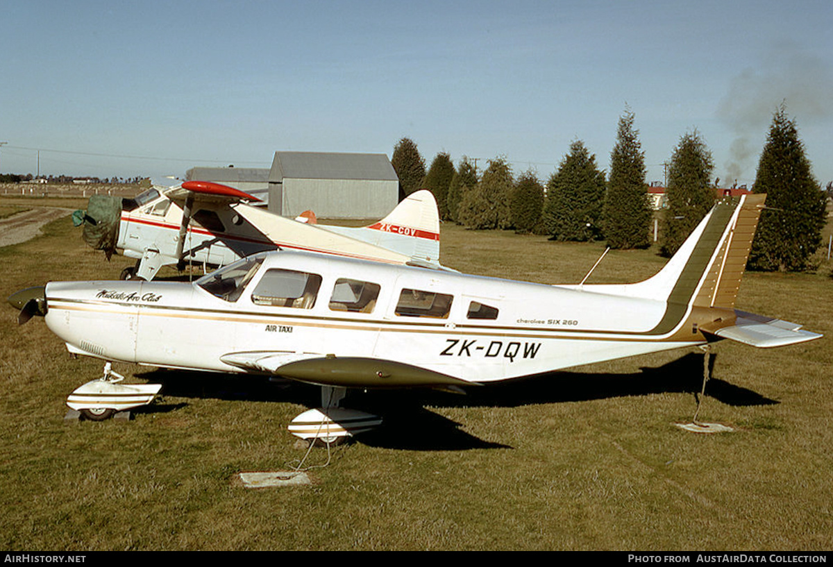 Aircraft Photo of ZK-DQW | Piper PA-32-260 Cherokee Six | Waikato Aero Club | AirHistory.net #636323