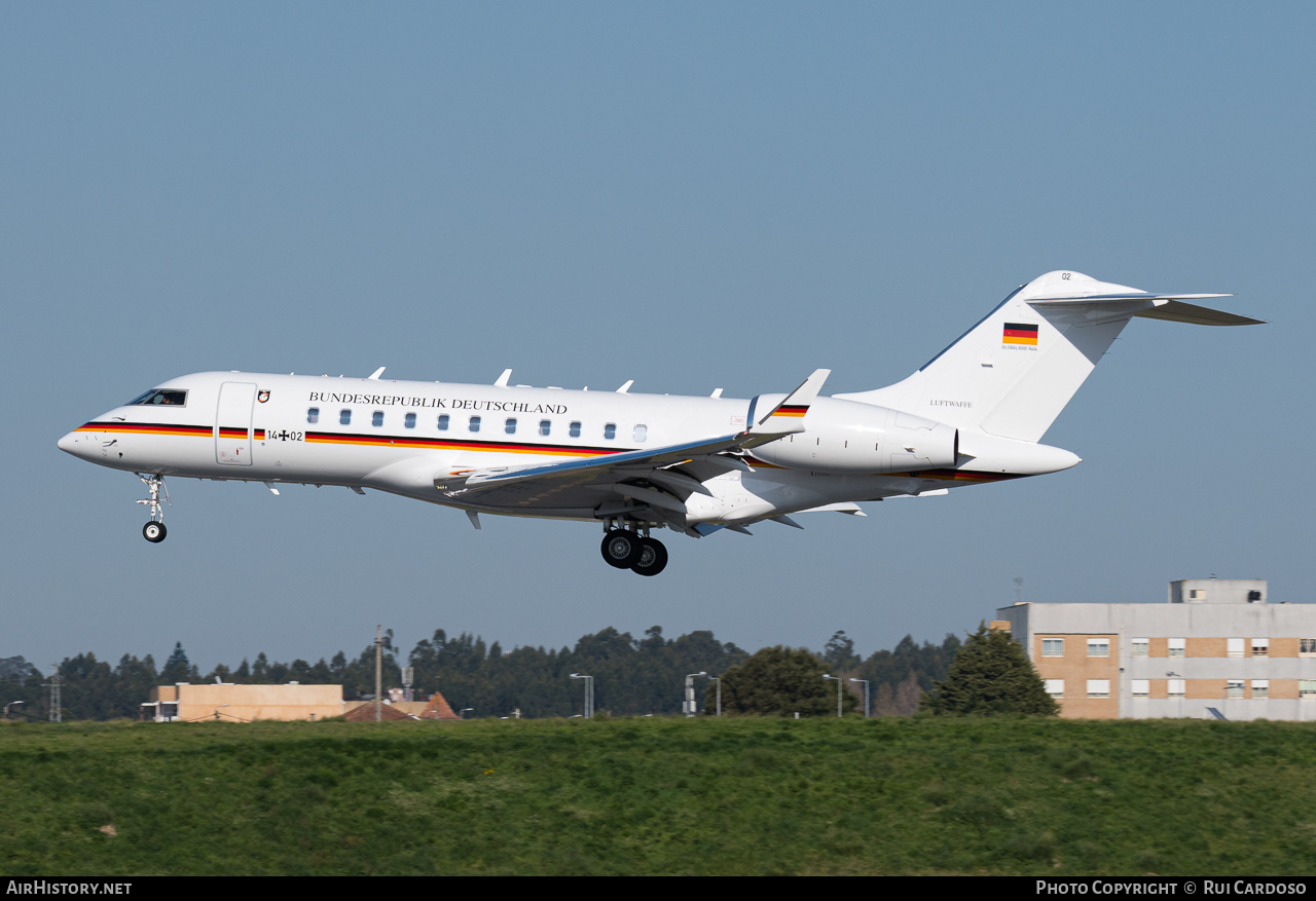 Aircraft Photo of 1402 | Bombardier Global 5000 (BD-700-1A11) | Germany - Air Force | AirHistory.net #636329
