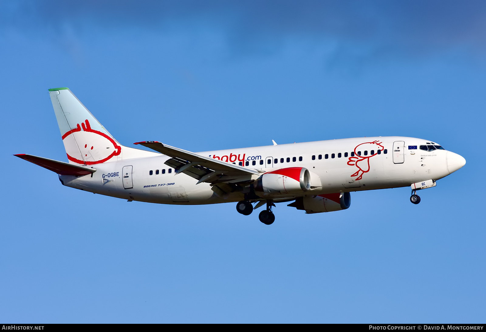 Aircraft Photo of G-OGBE | Boeing 737-3L9 | Bmibaby | AirHistory.net #636330