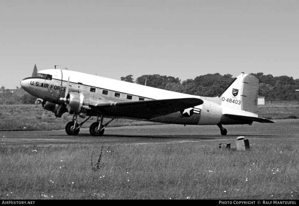 Aircraft Photo of 43-48403 / 0-48403 | Douglas C-47B Skytrain | USA - Air Force | AirHistory.net #636340