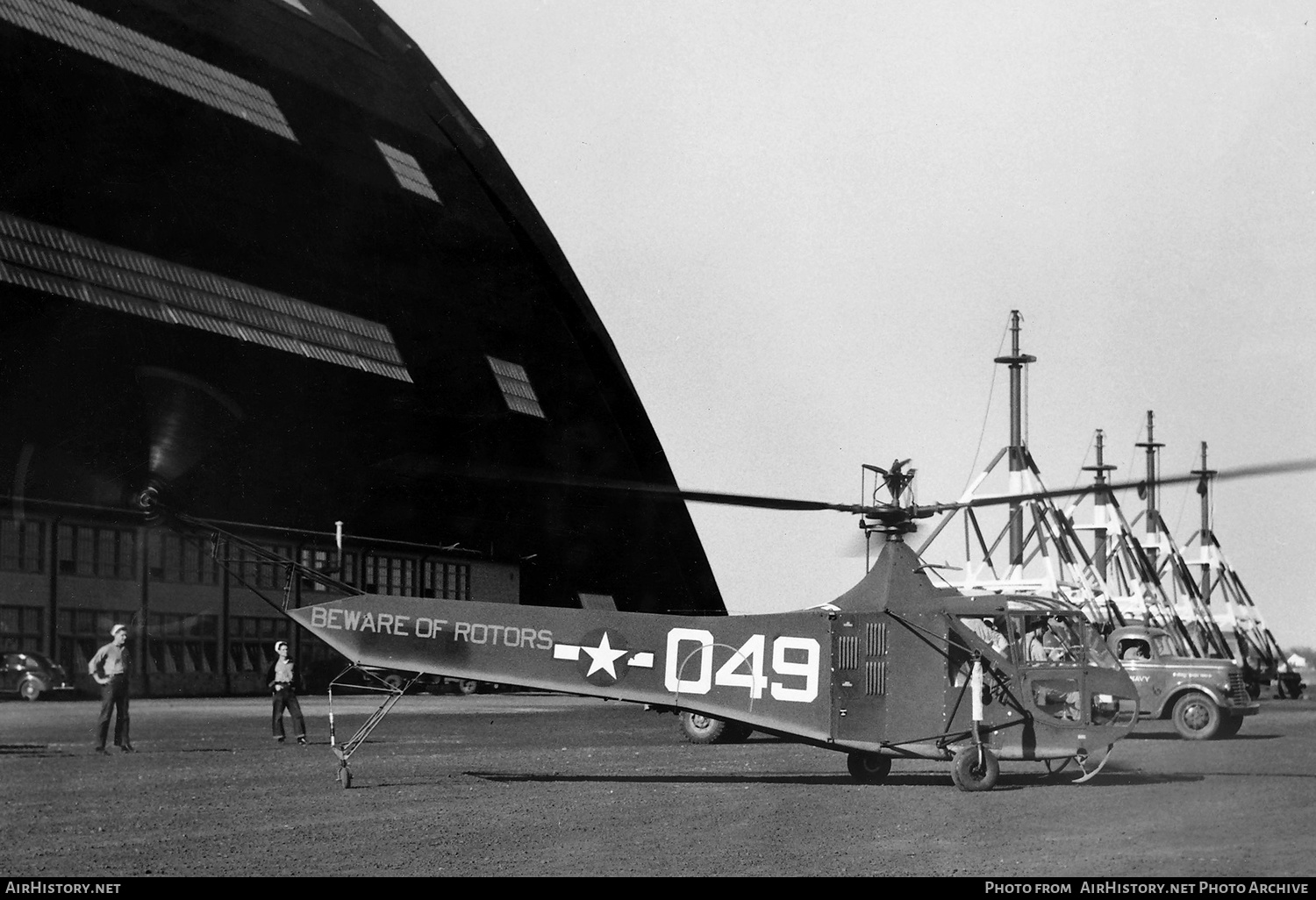 Aircraft Photo of 39049 / 049 | Sikorsky HNS-1 Hoverfly | USA - Navy | AirHistory.net #636352