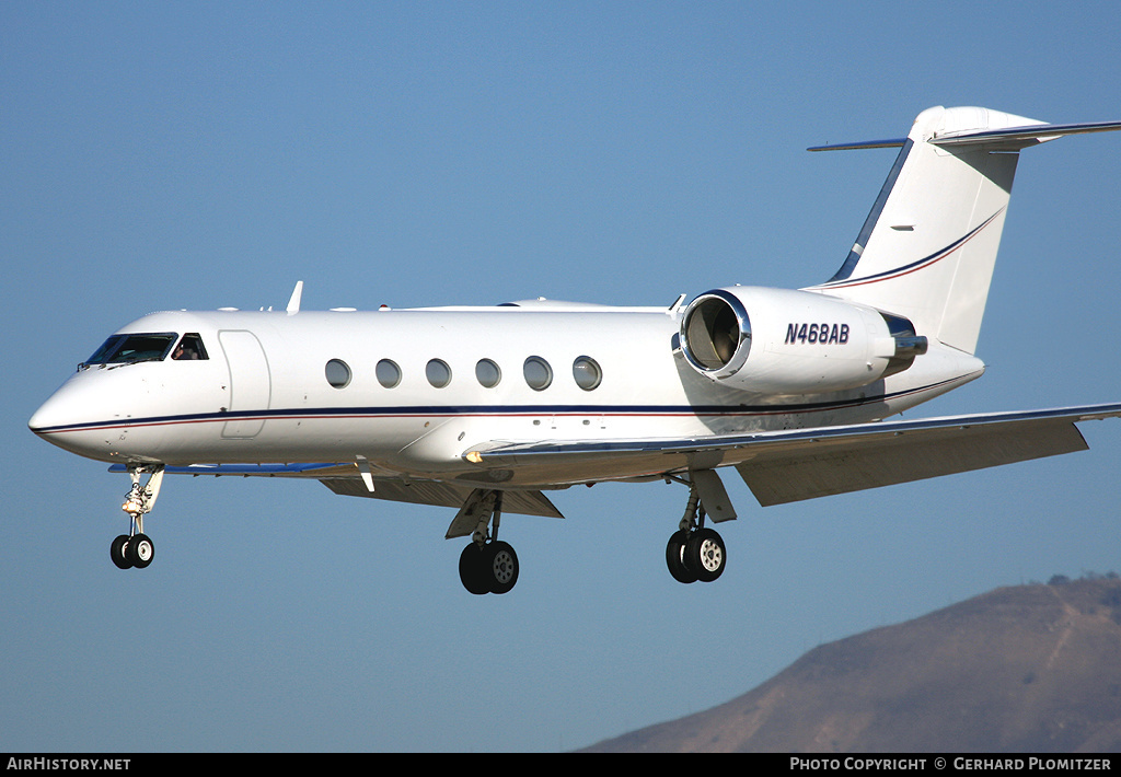 Aircraft Photo of N468AB | Gulfstream Aerospace G-IV Gulfstream IV-SP | AirHistory.net #636360