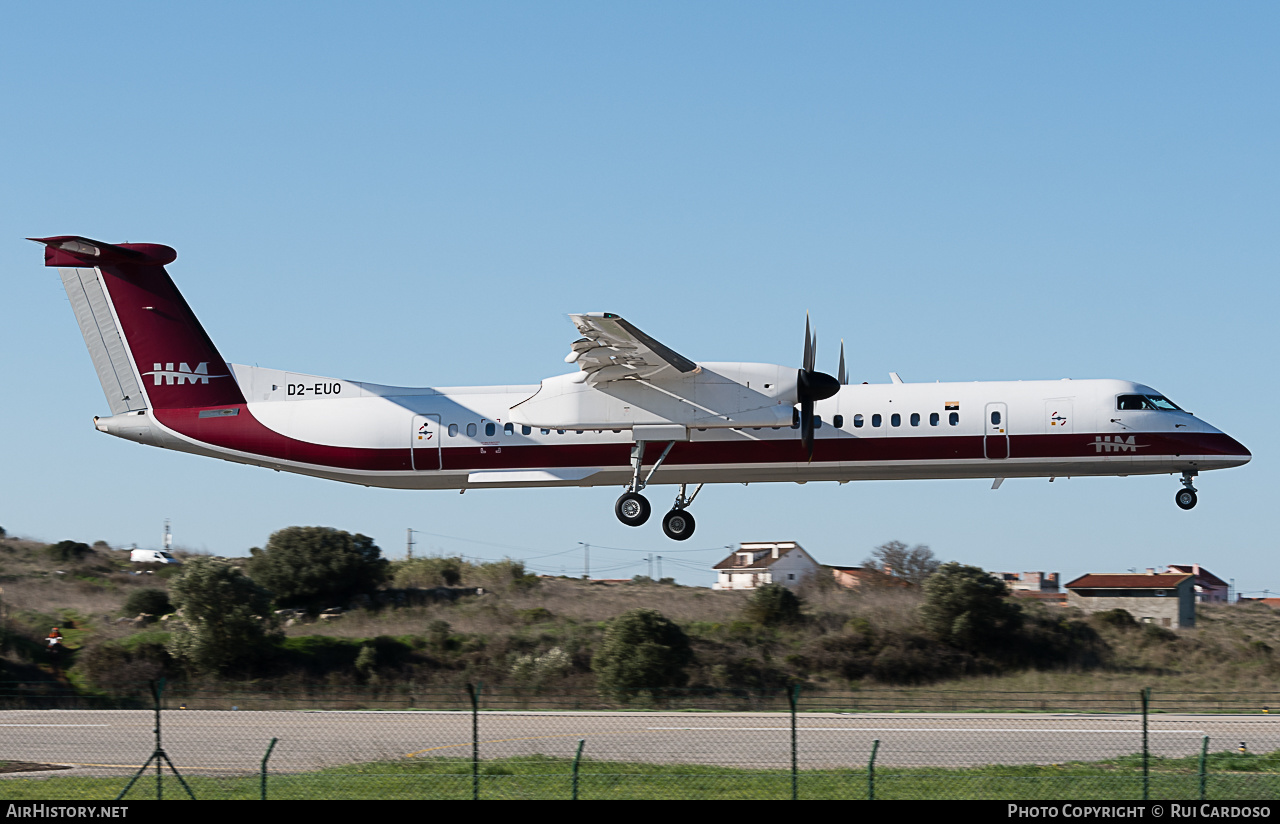 Aircraft Photo of D2-EUO | Bombardier DHC-8-402 Dash 8 | HM Airways - Heli Malongo | AirHistory.net #636361