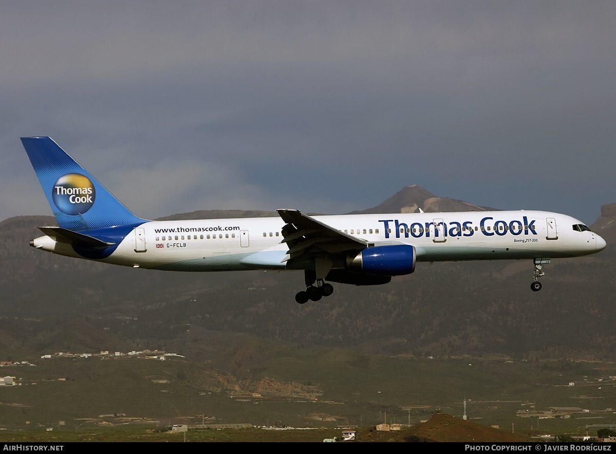 Aircraft Photo of G-FCLB | Boeing 757-28A | Thomas Cook Airlines | AirHistory.net #636371