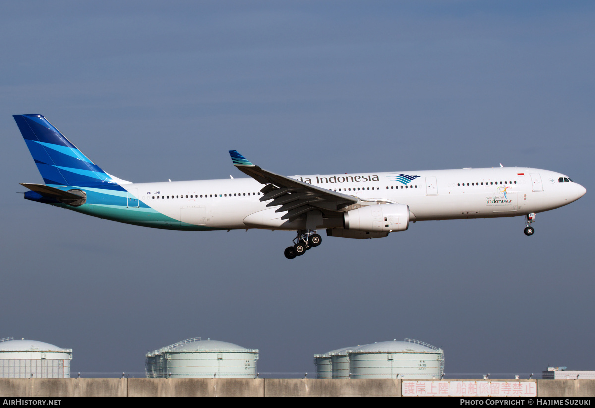 Aircraft Photo of PK-GPR | Airbus A330-343 | Garuda Indonesia | AirHistory.net #636376