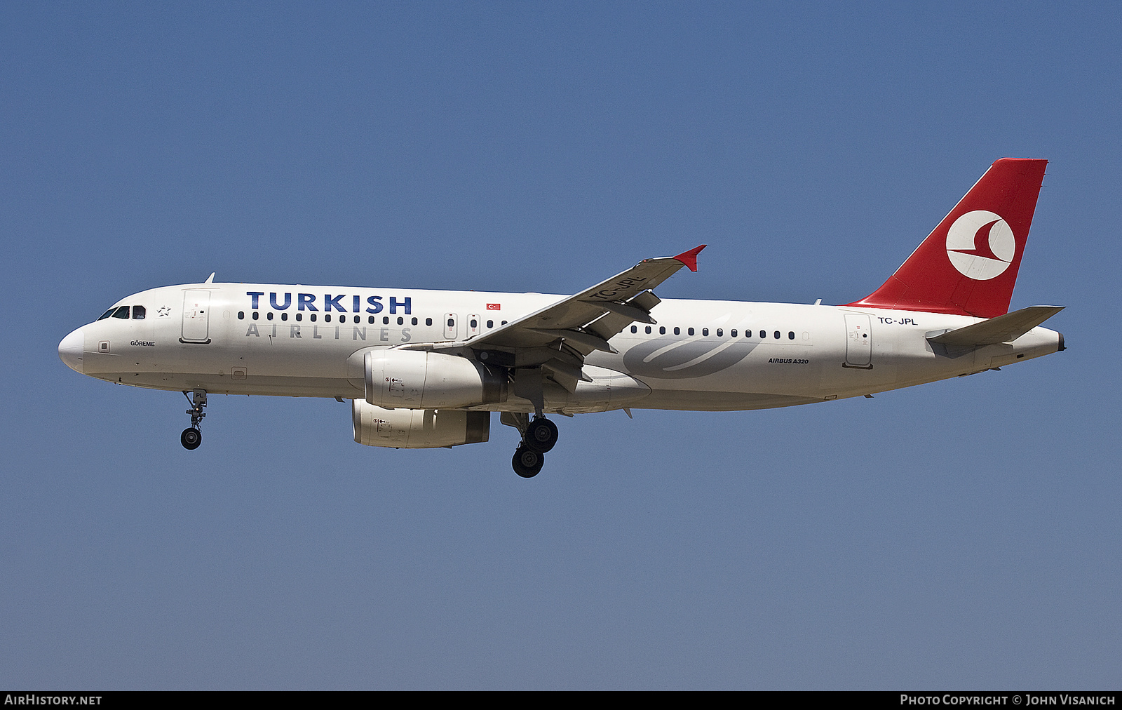 Aircraft Photo of TC-JPL | Airbus A320-232 | Turkish Airlines | AirHistory.net #636383