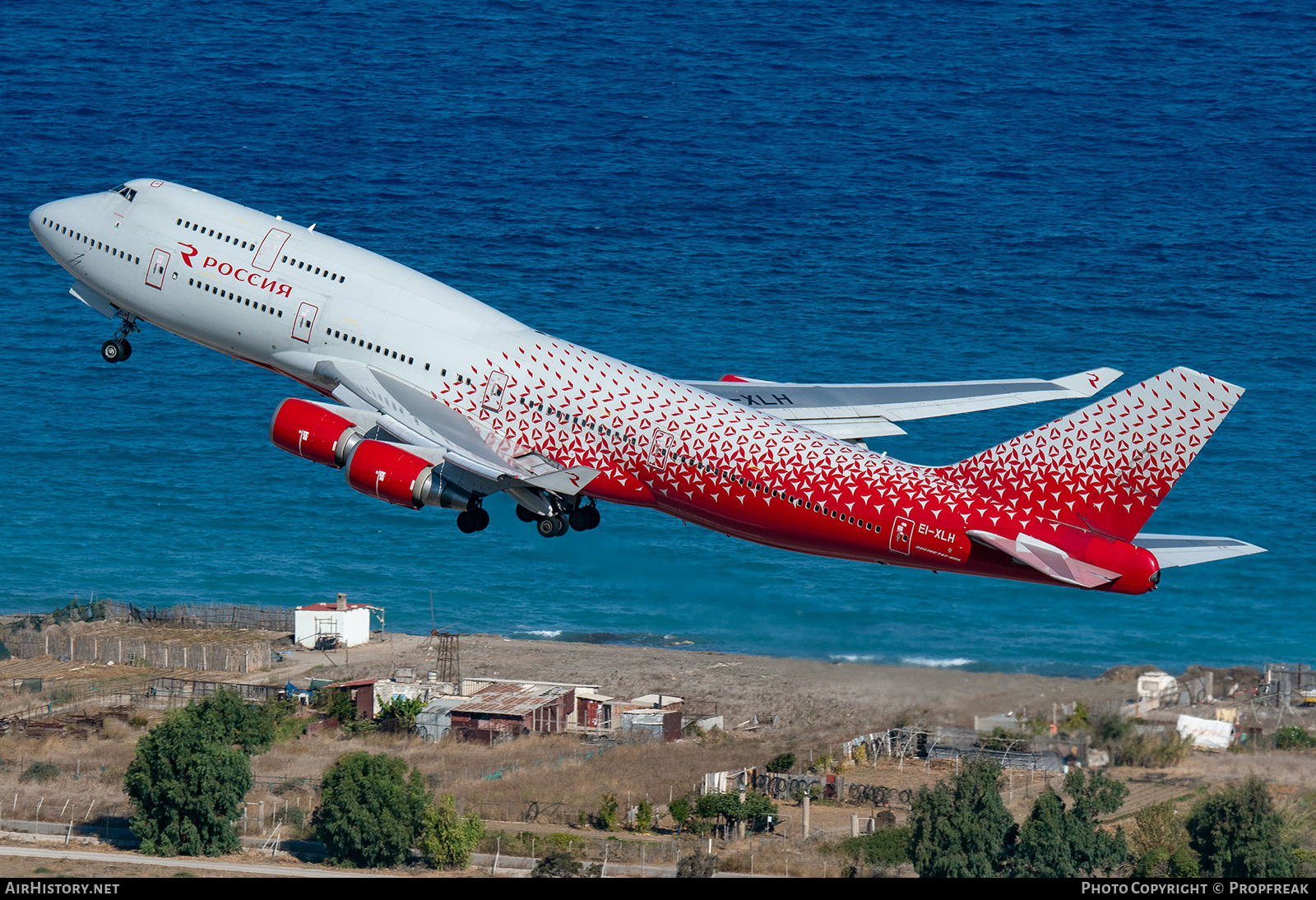 Aircraft Photo of EI-XLH | Boeing 747-446 | Rossiya - Russian Airlines | AirHistory.net #636394