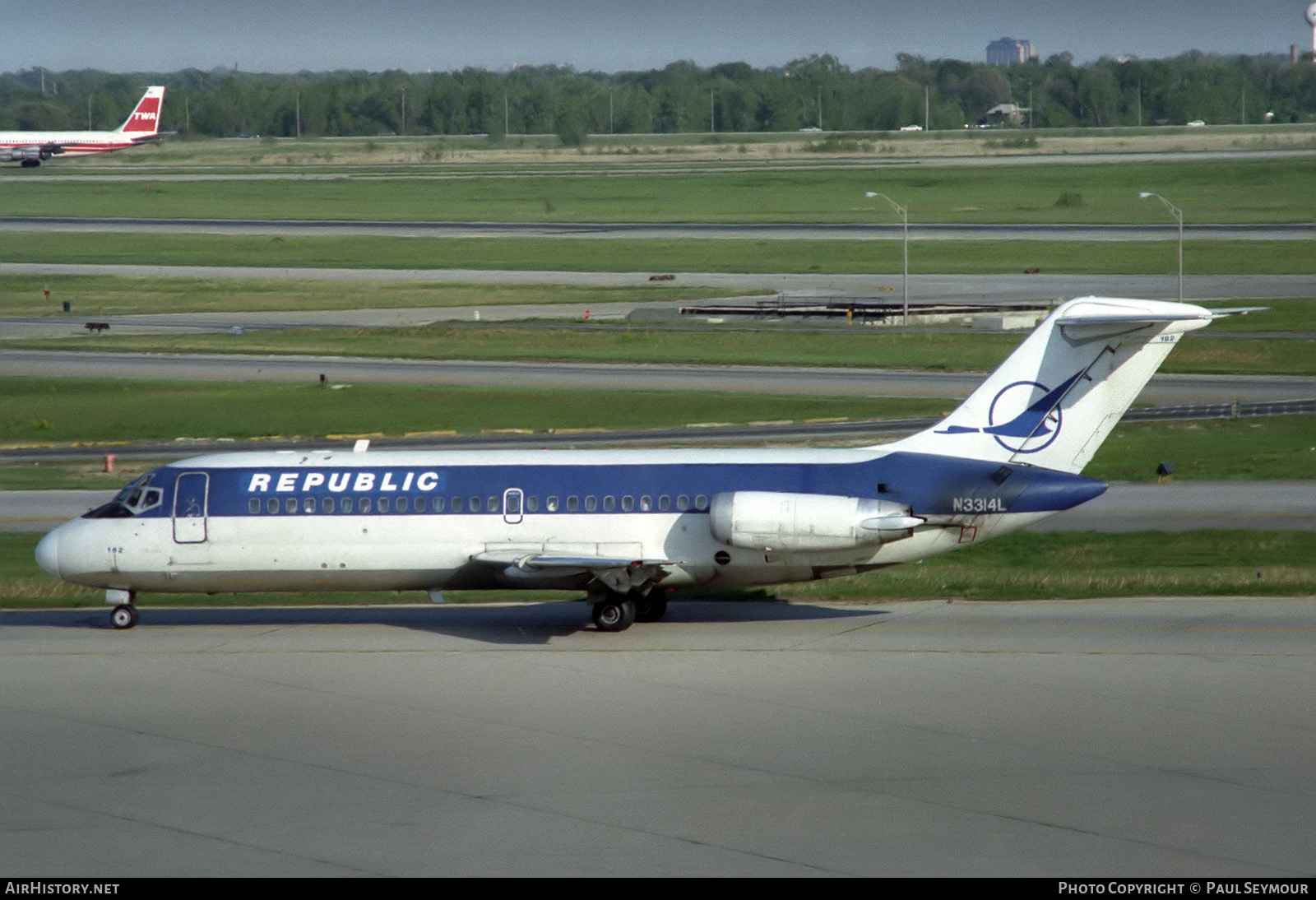 Aircraft Photo of N3314L | Douglas DC-9-14 | Republic Airlines | AirHistory.net #636415