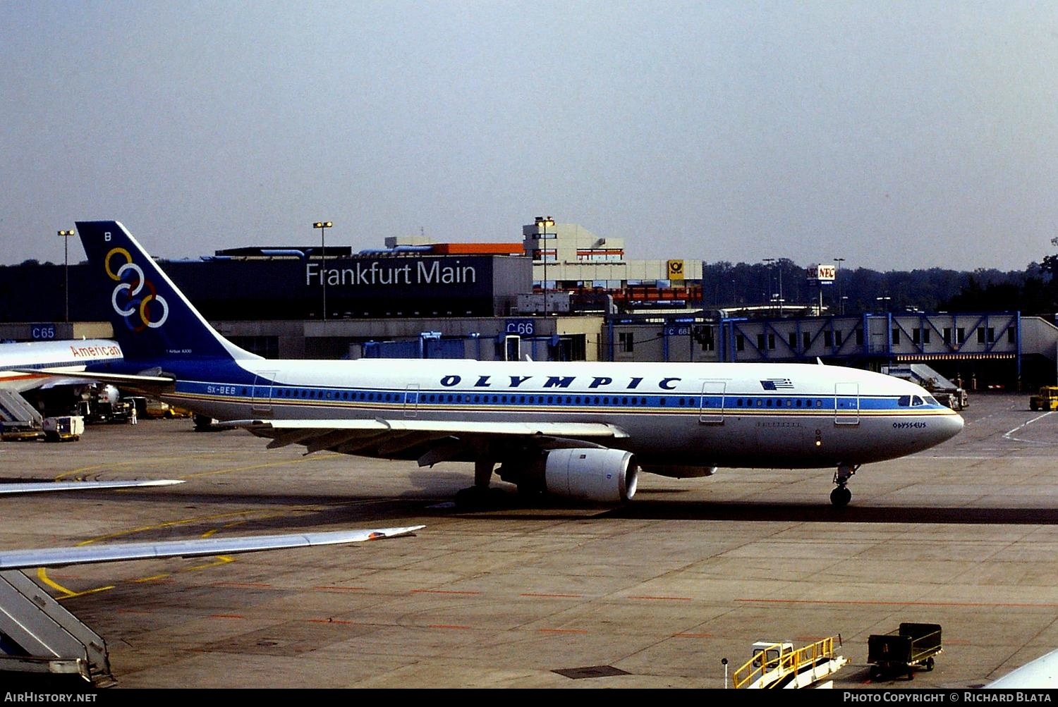 Aircraft Photo of SX-BEB | Airbus A300B4-103 | Olympic | AirHistory.net #636419