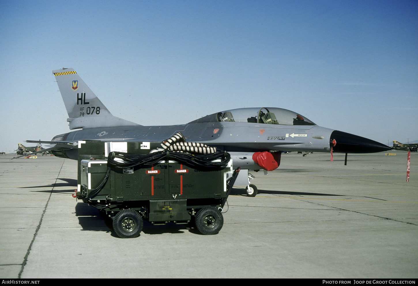 Aircraft Photo of 78-0078 / AF78-078 | General Dynamics F-16B Fighting Falcon | USA - Air Force | AirHistory.net #636437