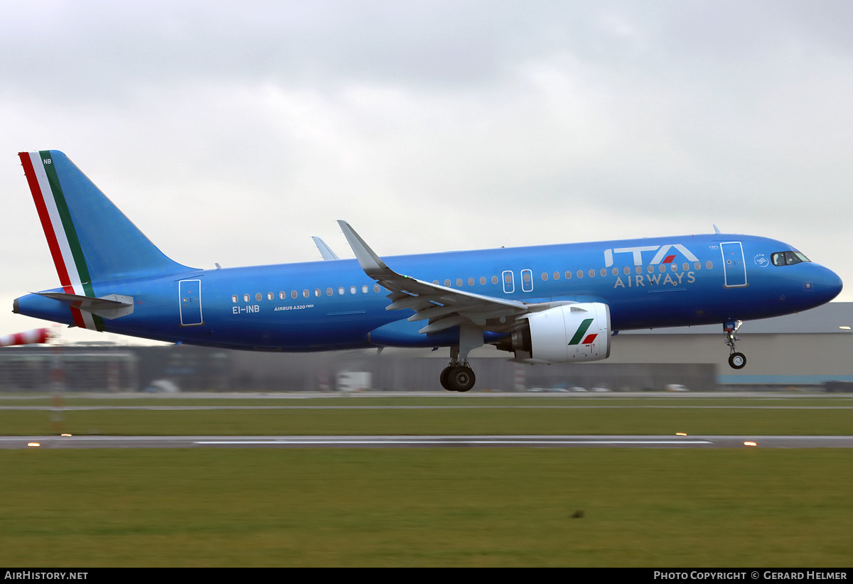 Aircraft Photo of EI-INB | Airbus A320-272N | ITA Airways | AirHistory.net #636443