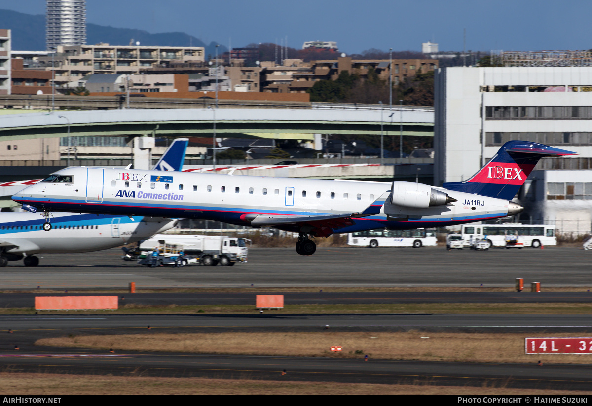 Aircraft Photo of JA11RJ | Bombardier CRJ-702ER NG (CL-600-2C10) | Ibex Airlines | AirHistory.net #636444