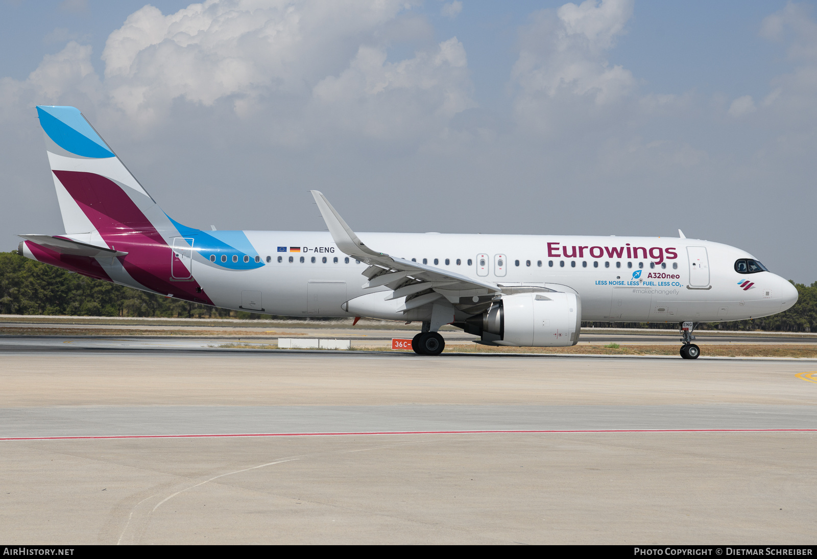 Aircraft Photo of D-AENG | Airbus A320-251N | Eurowings | AirHistory.net #636446