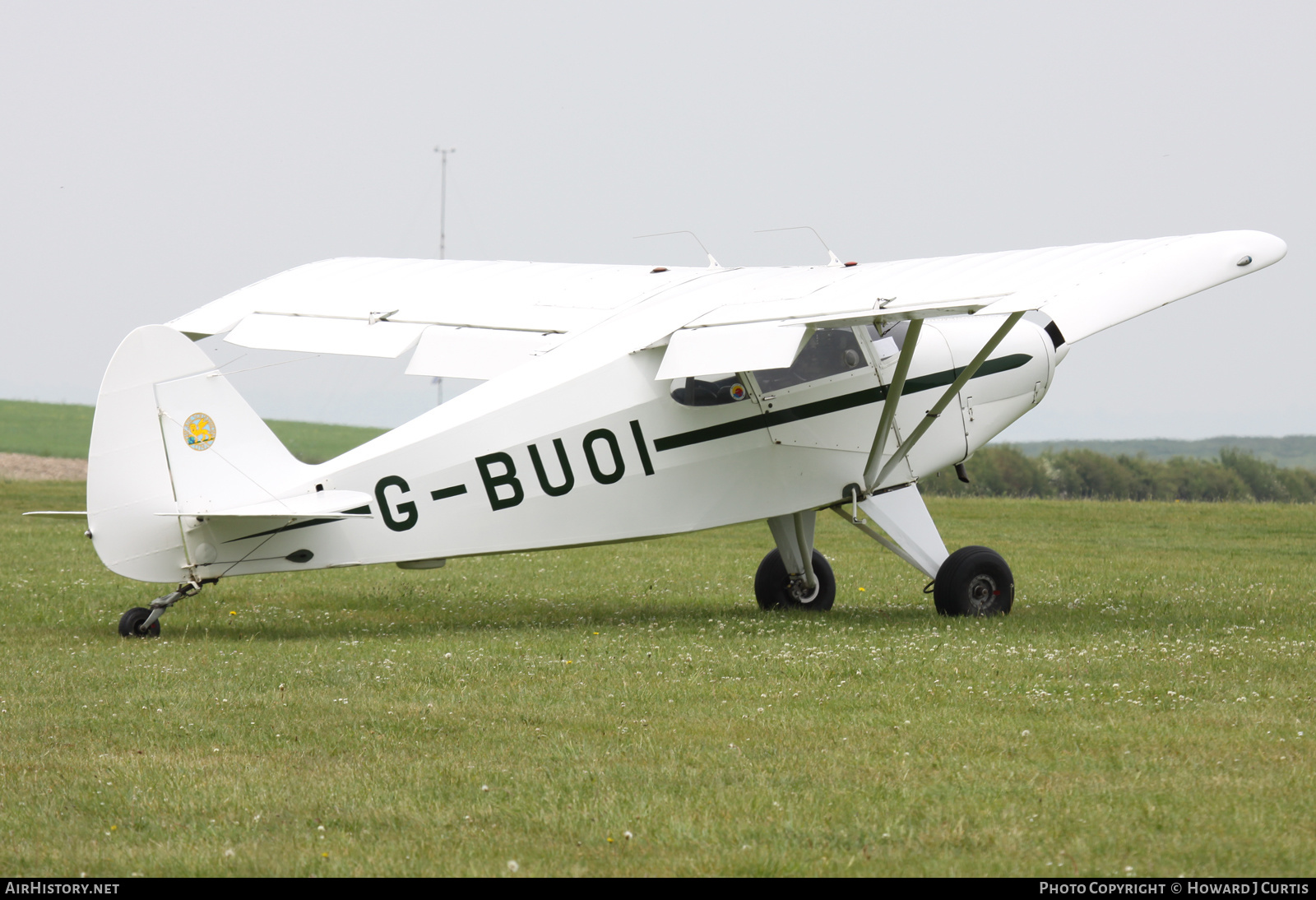 Aircraft Photo of G-BUOI | Piper PA-20 Pacer | AirHistory.net #636458