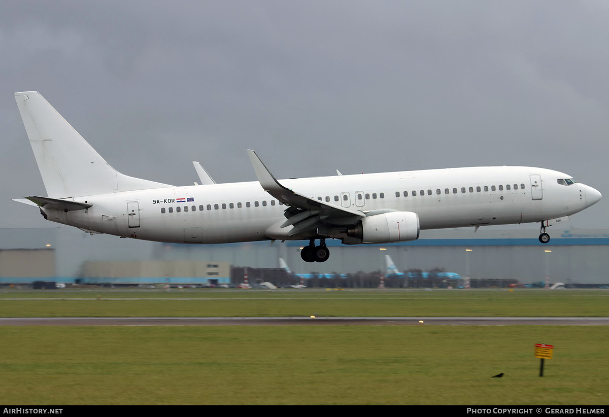 Aircraft Photo of 9A-KOR | Boeing 737-8GJ | AirHistory.net #636477