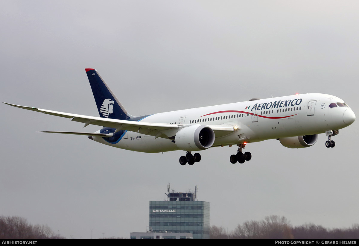 Aircraft Photo of XA-ADH | Boeing 787-9 Dreamliner | AeroMéxico | AirHistory.net #636479