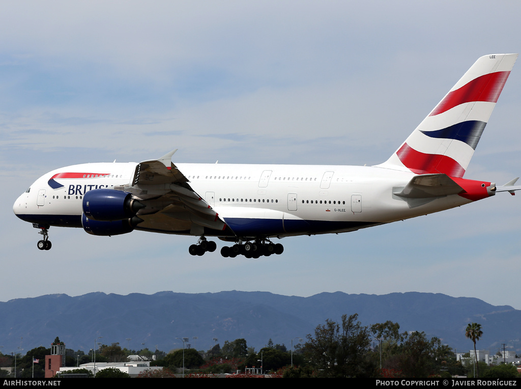 Aircraft Photo of G-XLEE | Airbus A380-841 | British Airways | AirHistory.net #636516