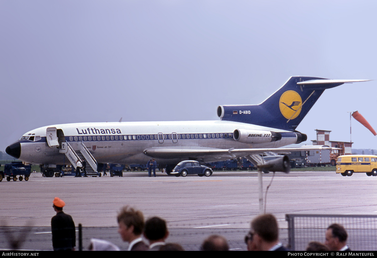 Aircraft Photo of D-ABID | Boeing 727-30 | Lufthansa | AirHistory.net #636542