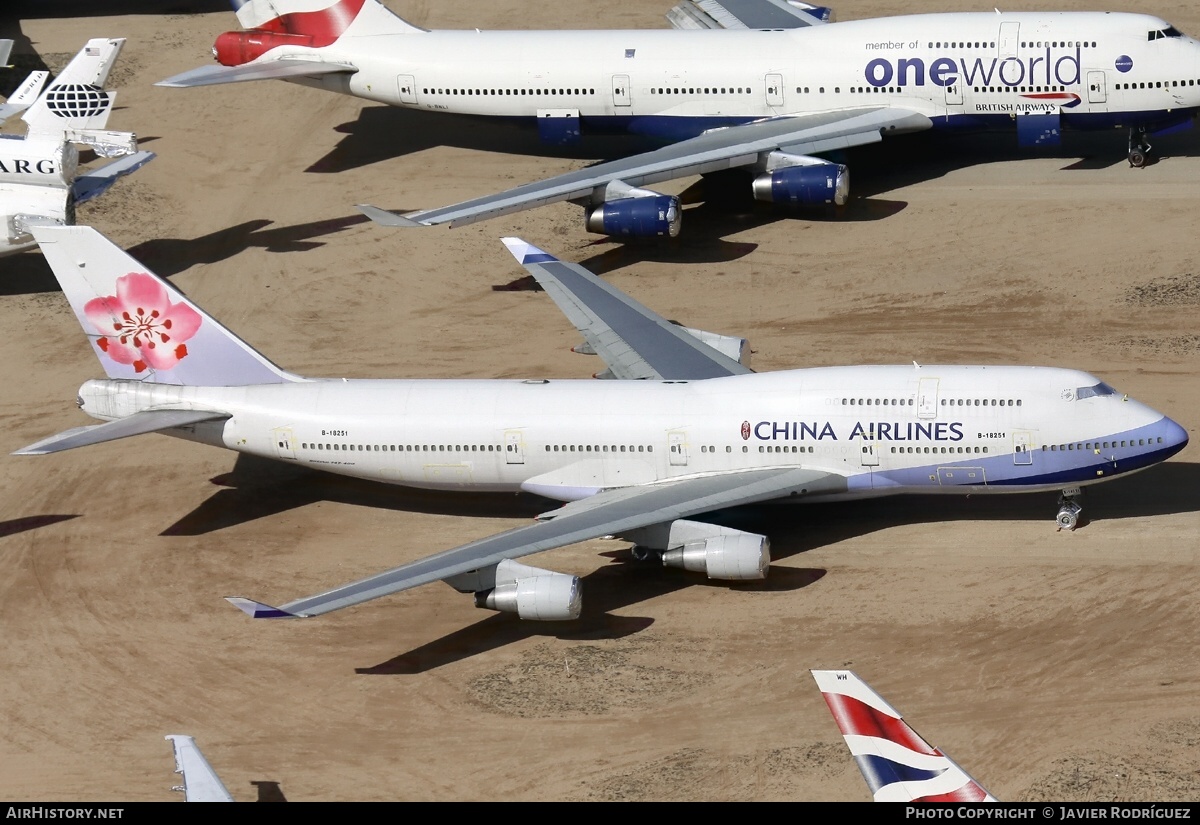 Aircraft Photo of B-18251 | Boeing 747-409 | China Airlines | AirHistory.net #636544