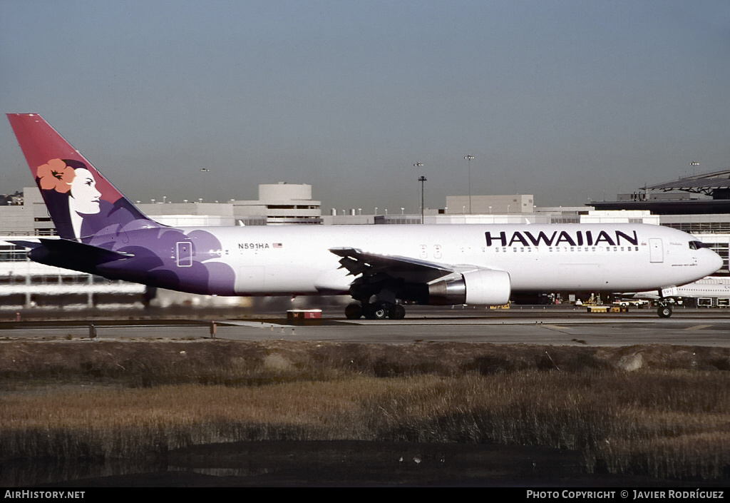 Aircraft Photo of N591HA | Boeing 767-33A/ER | Hawaiian Airlines | AirHistory.net #636560