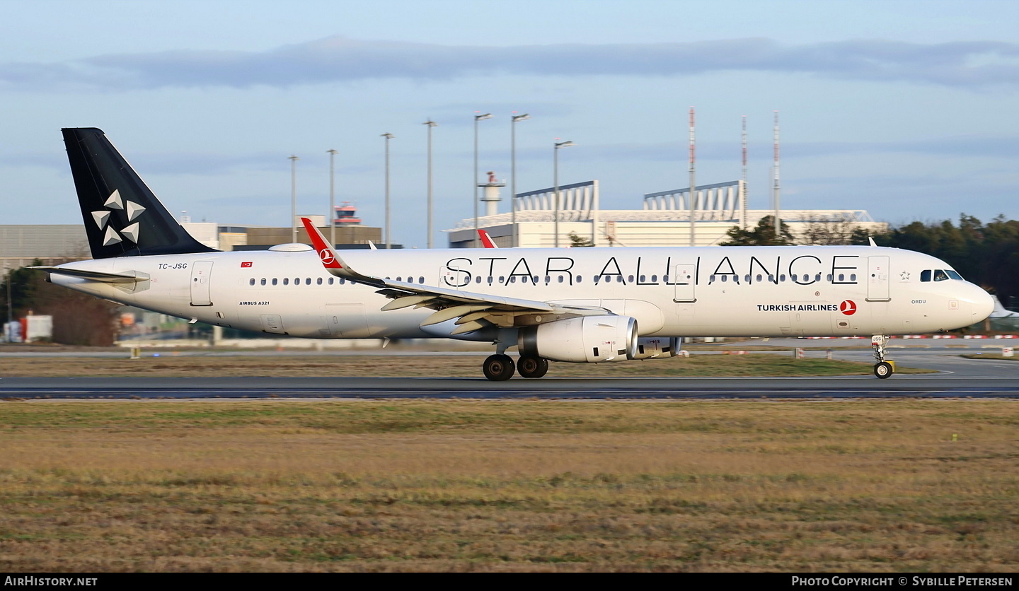 Aircraft Photo of TC-JSG | Airbus A321-231 | Turkish Airlines | AirHistory.net #636572
