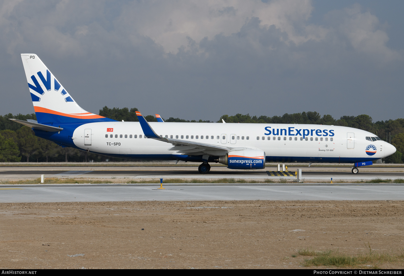 Aircraft Photo of TC-SPD | Boeing 737-8AS | SunExpress | AirHistory.net #636575