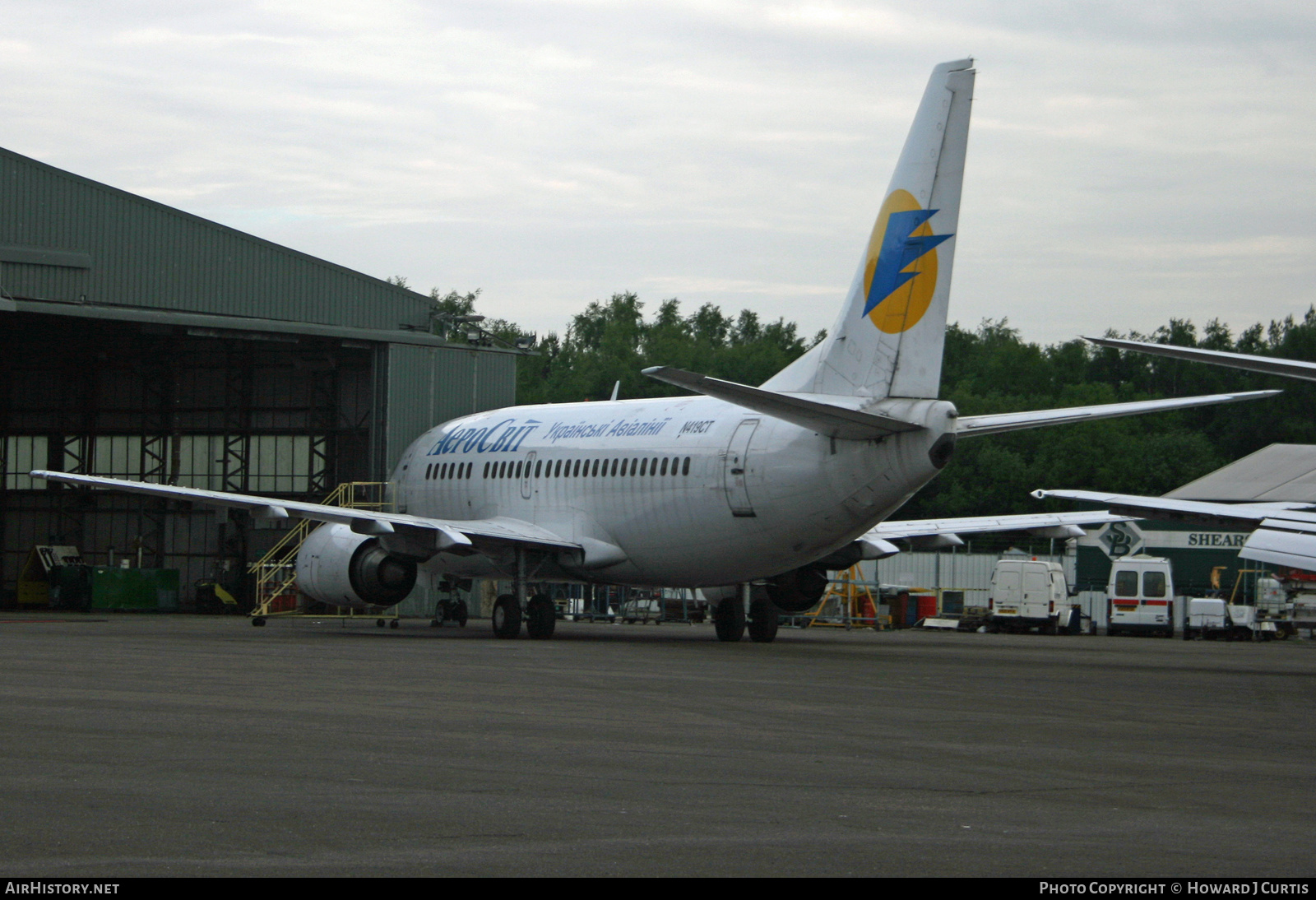 Aircraft Photo of N419CT | Boeing 737-529 | AeroSvit Ukrainian Airlines | AirHistory.net #636582